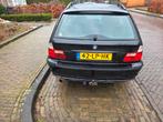 BMW 3-Serie 2.0 I 318 Touring AUT 2003 Zwart, Auto's, Achterwielaandrijving, 1995 cc, Leder en Stof, Zwart