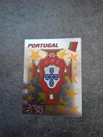 Panini sticker Euro 96 Engeland. Embleem Portugal., Verzenden, Zo goed als nieuw, Sticker
