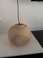 Rotan Lamp - Sfeervolle Verlichting, Huis en Inrichting, Lampen | Hanglampen, Ophalen of Verzenden, Zo goed als nieuw, Hout, Minder dan 50 cm
