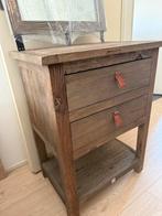 Houten Kaptafel met Lades Rivièra Maison, Huis en Inrichting, Slaapkamer | Nachtkastjes, Ophalen, Gebruikt, 45 tot 65 cm, 70 cm of meer