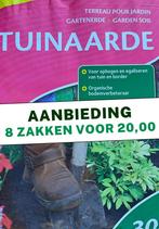Tuinaarde 8 zakken € 20,00, Potgrond 5 zakken € 20,00, Ophalen, Tuinaarde