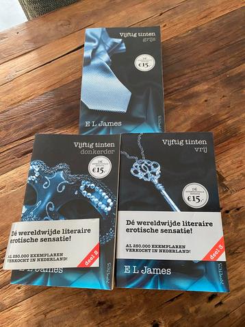 Vijftig tinten trilogie - E.L. James beschikbaar voor biedingen