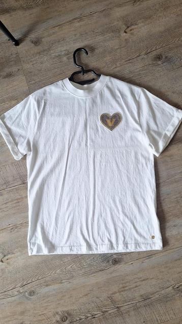 Super gaaf wit t-shirt van Josh V, maat XS, NIEUW! beschikbaar voor biedingen