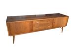 Prachtig vintage midcentury lowboard dressoir, Huis en Inrichting, Kasten | Dressoirs, Ophalen of Verzenden, Zo goed als nieuw