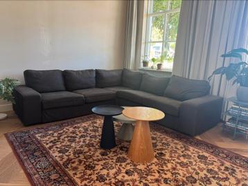 Ikea hoekbank KIVIK antraciet grijs - afbeelding 1