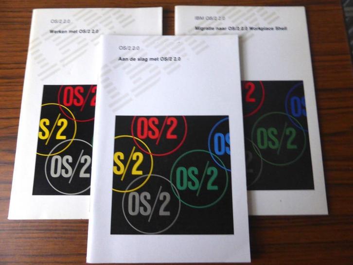 Drie nederlandse OS/2 boekjes - zijn in uitstekende staat, Boeken, Informatica en Computer, Zo goed als nieuw, Besturingssystemen