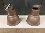 Ikea Hektar hanglampen bruin., Ophalen of Verzenden, Gebruikt, Metaal of Aluminium