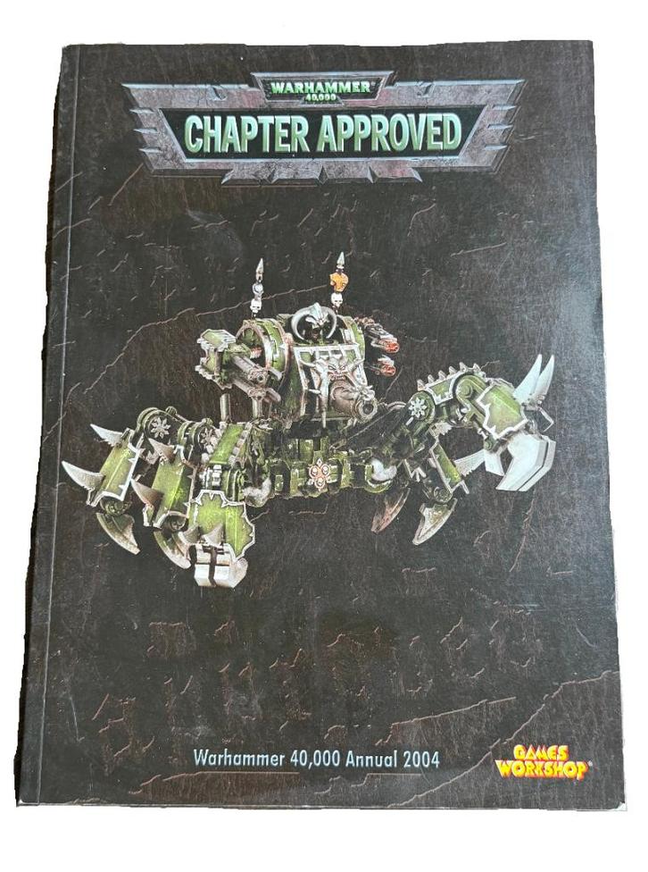 Warhammer 40K Chapter Approved Annual 2004, Hobby en Vrije tijd, Wargaming, Zo goed als nieuw, Warhammer, Boek of Catalogus, Ophalen of Verzenden