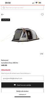 Redwood airtent 2 x 7 dagen  gebruikt 3 personen, Caravans en Kamperen, Ophalen, Zo goed als nieuw