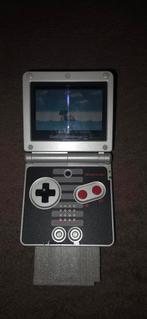 Game Boy Advance SP - Zilver, Spelcomputers en Games, Spelcomputers | Nintendo Game Boy, Ophalen, Gebruikt, Game Boy Advance SP