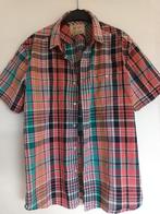 Overhemd korte mouwen, Kleding | Heren, Overhemden, Ophalen of Verzenden, Zo goed als nieuw, Blauw, Halswijdte 43/44 (XL)