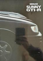 Brochure Nissan Sunny GTi-R, Nissan, Ophalen of Verzenden, Zo goed als nieuw