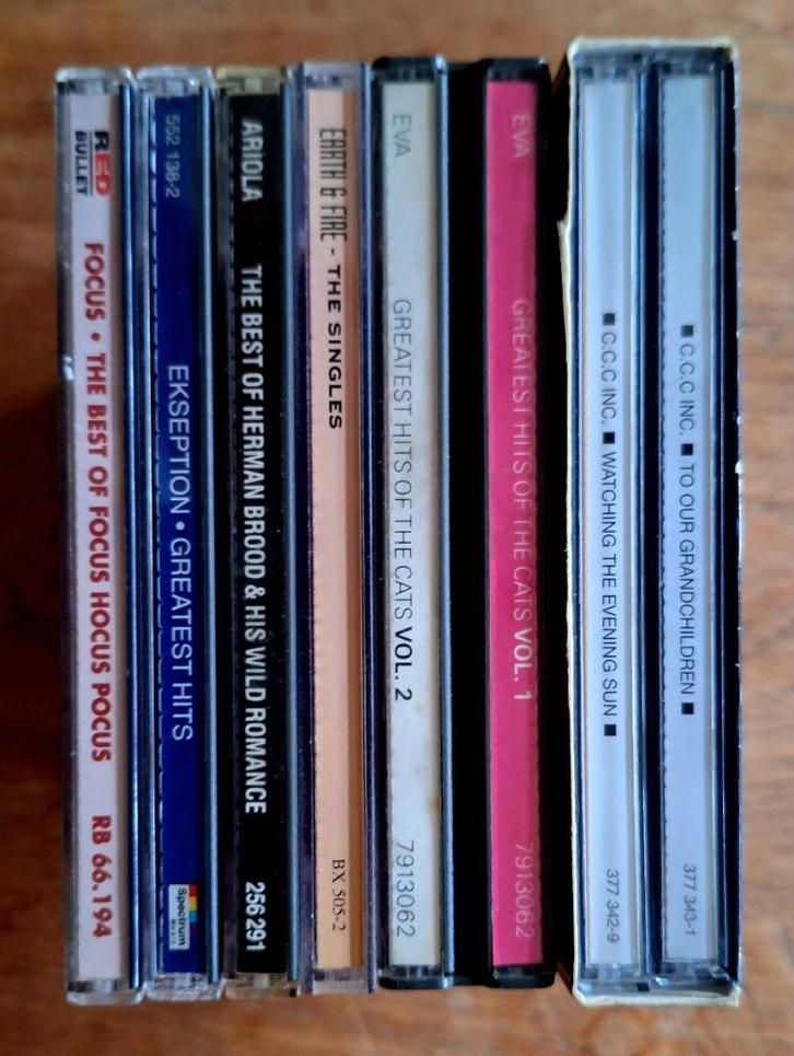 NEDERPOP CD'S (8), Cd's en Dvd's, Cd's | Pop, Gebruikt, 1980 tot 2000, Ophalen of Verzenden