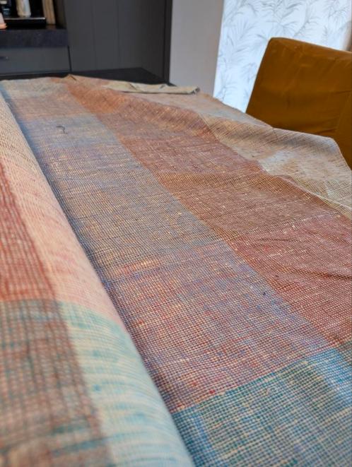 Handgeweven zijde stof per meter, Hobby en Vrije tijd, Stoffen en Lappen, Zo goed als nieuw, Satijn of Zijde, 120 cm of meer, 200 cm of meer