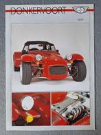 Leaflet DONKERVOORT S8AT - EN., Ophalen of Verzenden, Overige merken