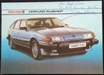 Rover Vanden Plas brochure (EO130), Ophalen of Verzenden, Zo goed als nieuw, Overige merken