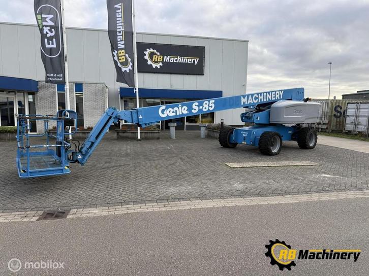 Genie S-85 telescoophoogwerker – 2009 – 4100 uur, Zakelijke goederen, Machines en Bouw | Liften, Steigers en Ladders
