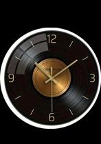 Lp klok van glas, Huis en Inrichting, Woonaccessoires | Klokken, Ophalen of Verzenden, Nieuw, Wandklok