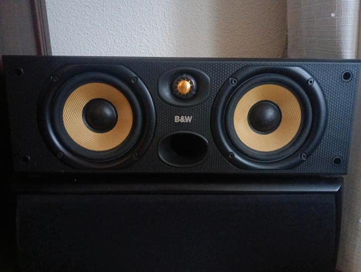 B&W cc6 center speaker, Audio, Tv en Foto, Luidsprekers, Gebruikt, Center speaker, 60 tot 120 watt, Bowers & Wilkins (B&W), Ophalen of Verzenden