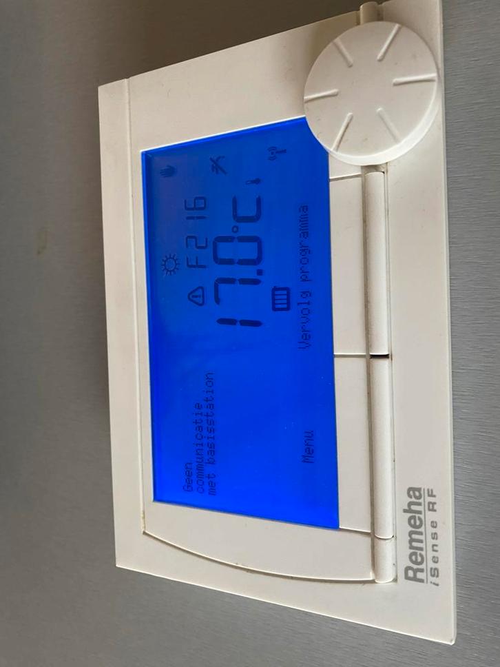 Remeha i Sense Draadloze Thermostaat, Doe-het-zelf en Verbouw, Thermostaten, Gebruikt, Slimme thermostaat, Ophalen of Verzenden