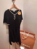 Jurk Sandro, Kleding | Dames, Jurken, Zwart, Maat 42/44 (L), Sandro, Nieuw