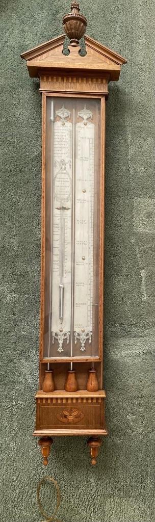 Barometer Stoppani Antiek Hollands beschikbaar voor biedingen