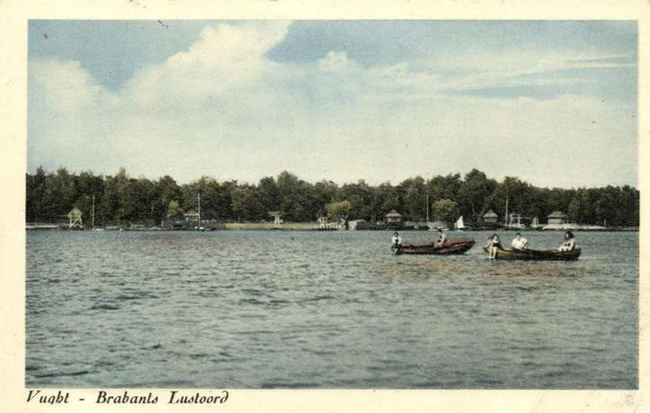 Vught - Brabants Lustoord - 1955 gelopen, Verzamelen, Ansichtkaarten | Nederland, Ongelopen, Noord-Brabant, Voor 1920, Ophalen of Verzenden
