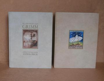 Sprookjes van Grimm Anton Pieck & Andersen 2 sprookjesboeken beschikbaar voor biedingen