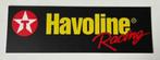 TEXACO Havoline Racing - reclamebord (, Ophalen of Verzenden, Zo goed als nieuw, Auto's