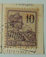 Ned. Indie: K 117-04 nr. 229 langebalk Kandagan, Nederlands-Indië, Verzenden, Gestempeld