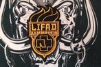 Rammstein zeer mooie en nieuwe shaped Lifad patch 27, Verzenden, Nieuw, Kleding