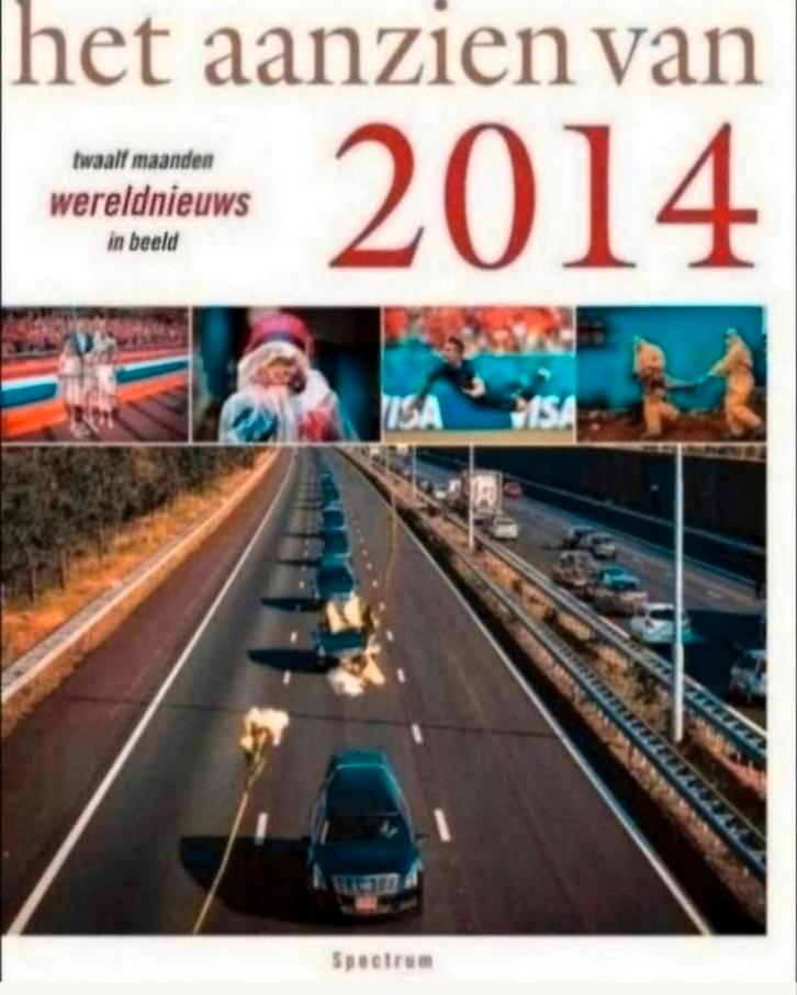 HET AANZIEN VAN Jaarboek 2014 o.a. MH17 ramp. Hardcover., Boeken, Geschiedenis | Wereld, Zo goed als nieuw, Overige gebieden, Ophalen of Verzenden