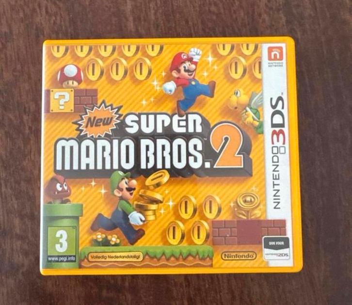 New Super Mario Bros. 2 - Nintendo 3DS, Spelcomputers en Games, Games | Nintendo 2DS en 3DS, Gebruikt, Platform, 1 speler, Vanaf 3 jaar