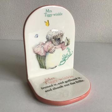 Boekensteun Mrs Tiggy Winkle - Beatrix Potter porselein beschikbaar voor biedingen