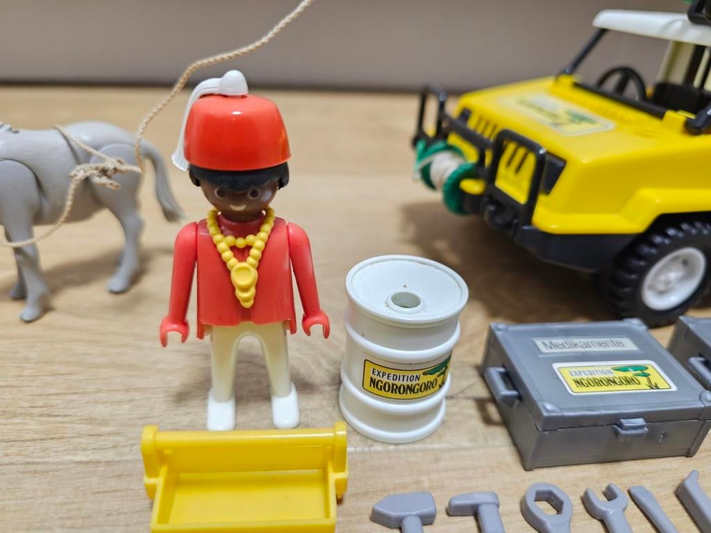 sympa trappe jeep 3528 Playmobil ( ngorongoro , safari ) 2814