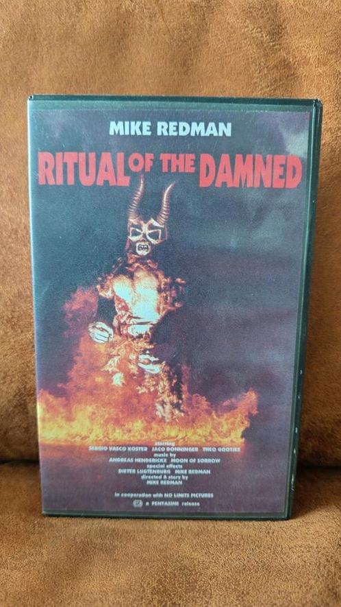 Ritual of the damned Cult horror film van Mike Redman, Cd's en Dvd's, VHS | Film, Zo goed als nieuw, Actie en Avontuur, Vanaf 16 jaar