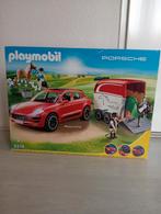 Playmobil paardentrailer en Porsche 9376, Kinderen en Baby's, Speelgoed | Playmobil, Ophalen of Verzenden, Zo goed als nieuw