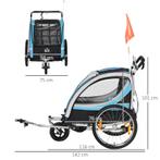 Fietskar hondenkar buggy nieuw kinderwagen, Opvouwbaar, Nieuw, Ophalen of Verzenden, Kinderkar