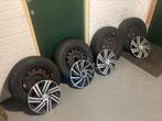 Kleber banden met velgen 195/65r15 dot nr 4824 mazda3 bj2008, Ophalen, Gebruikt, 15 inch, All Season