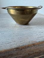 Miniatuur koperen teil -poppenhuis-letterbak, Antiek en Kunst, Ophalen of Verzenden