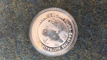 Kookaburra 1993 1oz Zilveren Munt beschikbaar voor biedingen