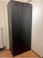 Brimnes 2 deurs wardrobe kledingkast Ikea zwart ZGAN!!, Ophalen, Kast, 50 tot 70 cm, 105 cm of meer