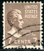 USA Verenigde Staten 812 - Andrew Jackson, Postzegels en Munten, Postzegels | Amerika, Ophalen of Verzenden, Noord-Amerika, Gestempeld
