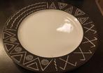 Servies set Monno bekers, kuipjes, bord; zwart-wit design, Ophalen, Gebruikt, Overige stijlen, Porselein