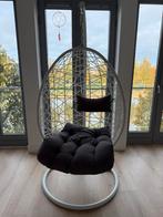 Witte Hangstoel Swing met Standaard, Huis en Inrichting, Stoelen, Ophalen, Gebruikt, Wit, Metaal
