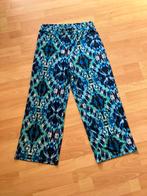 Colletta broek van travelstof blauwe tie-dye print mt L zgan, Colletta, Blauw, Maat 42/44 (L), Ophalen of Verzenden