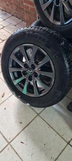 Originele Mazda 16 inch velgen met winterbanden, Auto-onderdelen, Banden en Velgen, Ophalen, 16 inch, Banden en Velgen, Winterbanden
