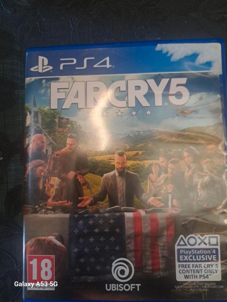 Far Cry 5 - PS4, Spelcomputers en Games, Games | Sony PlayStation 4, Gebruikt, Shooter, 1 speler, Vanaf 18 jaar, Online, Ophalen