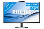 Philips 27 inch scherm, Computers en Software, Monitoren, Ophalen, Ingebouwde speakers, 3 tot 5 ms, Phillips.