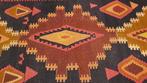 Perzisch tapijt Kazak kelim 350x142/Vloerkleed/kilim/Oosters, Blauw, 150 tot 200 cm, 200 cm of meer, Ophalen of Verzenden